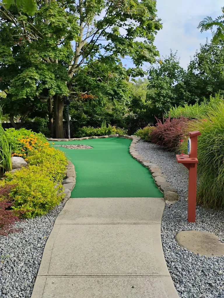 Beer garden path